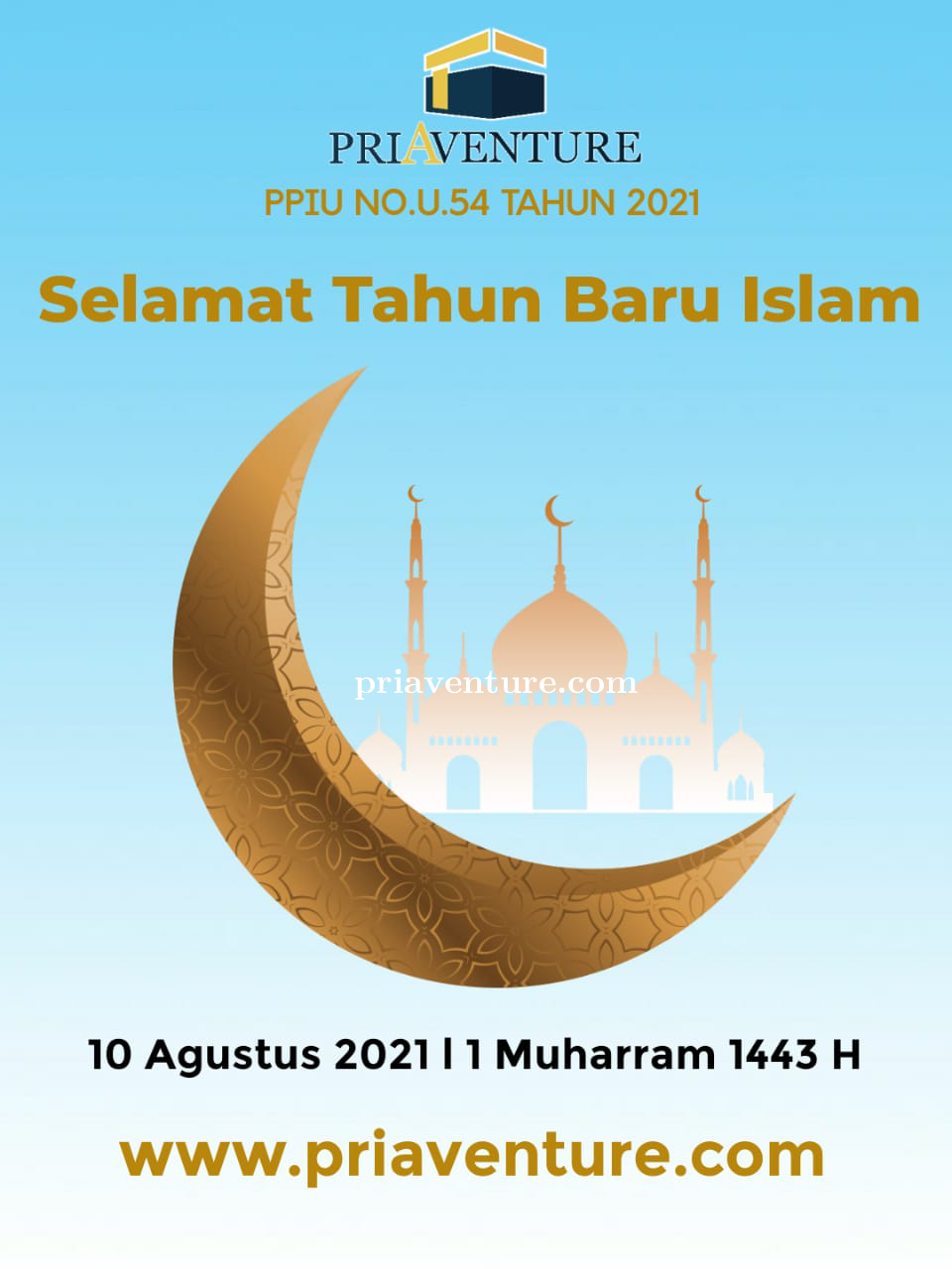 Selamat Tahun Baru Islam 2021 atau 1 Muharram 1443 H 