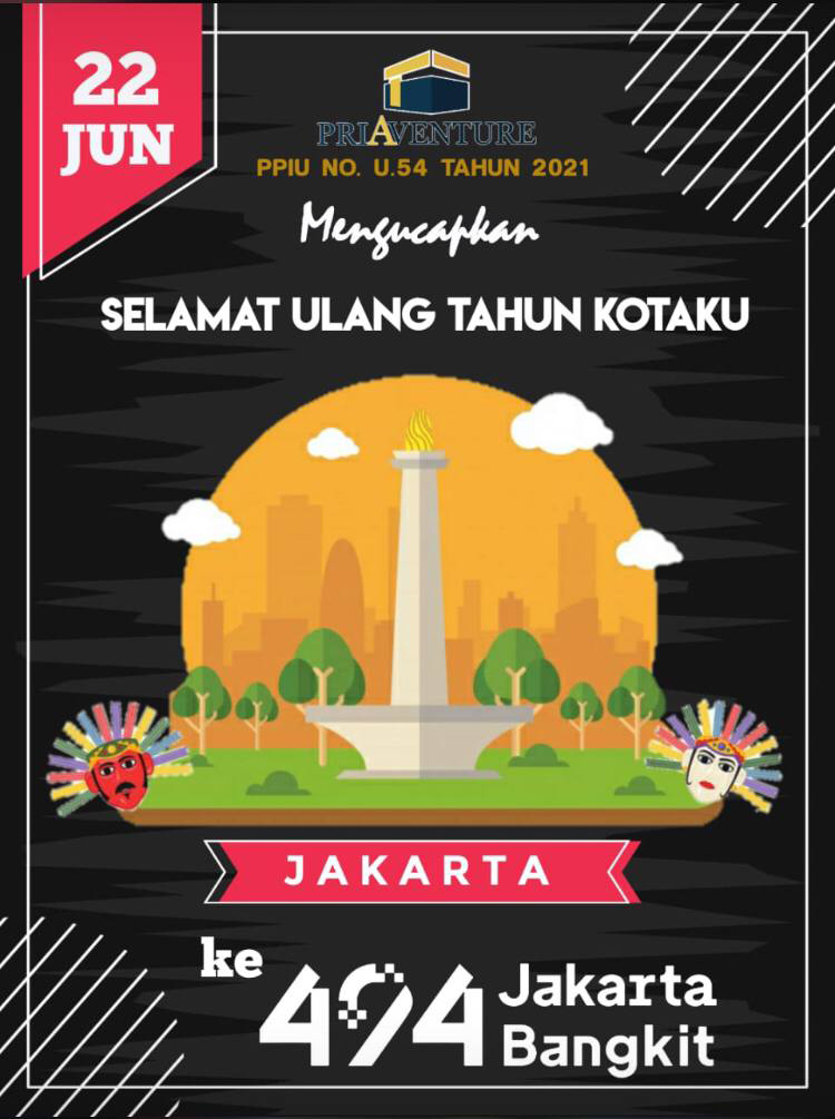 Selamat Ulang Tahun Jakarta yang ke-494
